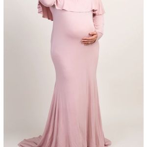 Pinkblush Pink Gown XL Maternity NWT